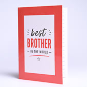 Best Bro Greeting Card-UK